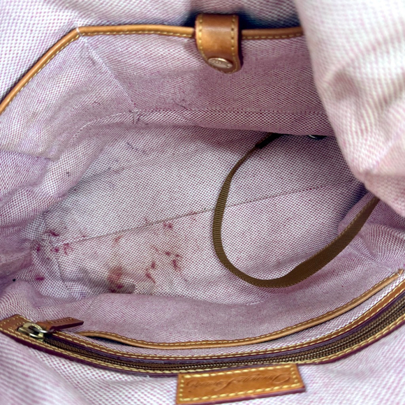 Dooney & Bourke Dillen Pocket Sac Shoulder Bag Black British Tan - Picture 5 of 11